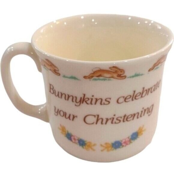 Royal Doulton "Bunnykins'' Bone China Box Set "Celebrate Your‎ Christening" 1993 - Picture 7 of 11